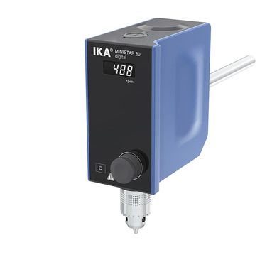 Верхнеприводная мешалка IKA MINISTAR 80 digital, 50 л, 500 об/мин