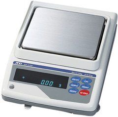 Весы лабораторные A&D GX-2000 (НМВ 2100 г, д. 0,01 г, платформа 165х165) I00220 фото