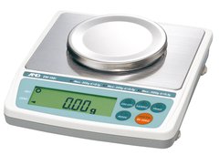 Весы лабораторные A&D EW-150i (НГВ 30/60/150 г, д. 0.01/0.02/0.05 г, платформа Ø110 мм)