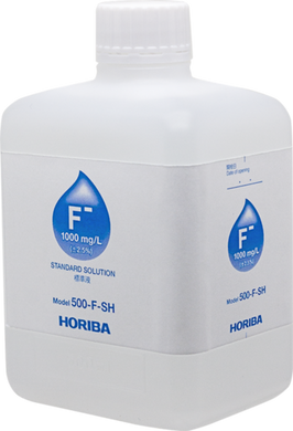 Стандартний розчин іонів фтору HORIBA 500-F-SH, 1000 мг/л, 500мл 3200697163 фото