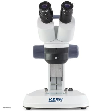 Cтереомикроскоп KERN OSF-439 с 3-мя объективами 1х / 2х / 4х для школ и лабораторий