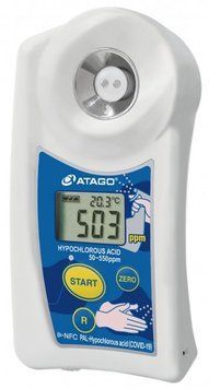 Рефрактометр Atago PAL-Hypochlorous acid, цифровий, портативний, для гіпохлоритної кислоти 4555 фото